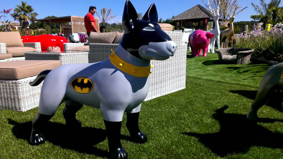 Gartendeko in Saint Tropez