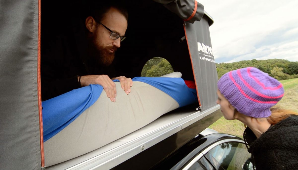 Dachzelt für PKW als Wohnmobil