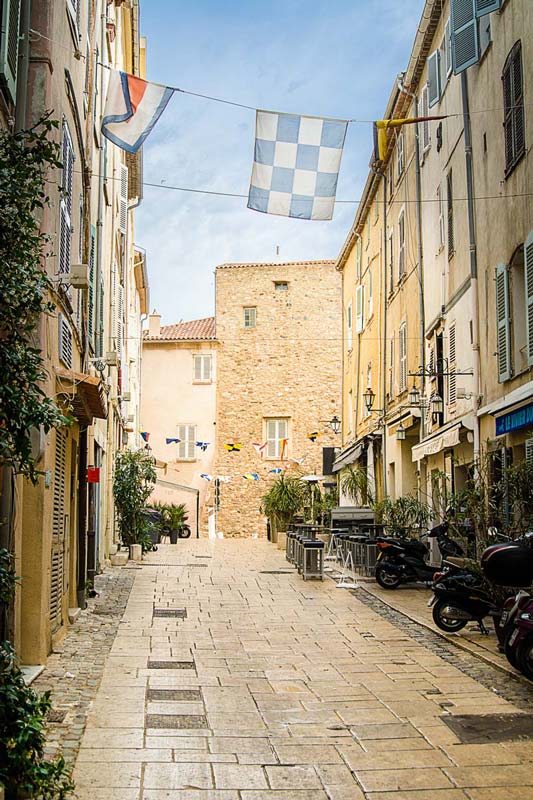 Gassen von Saint Tropez