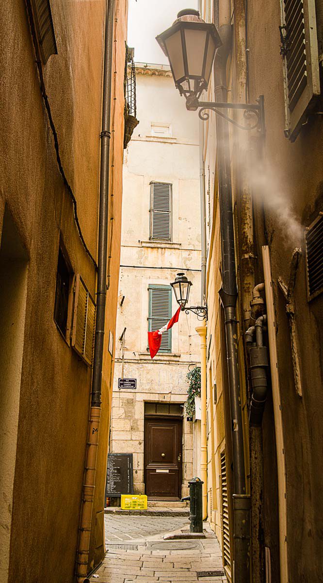 Gassen von Saint Tropez