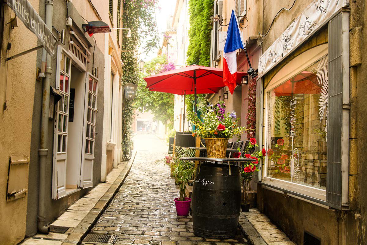 Gassen in Saint Tropez