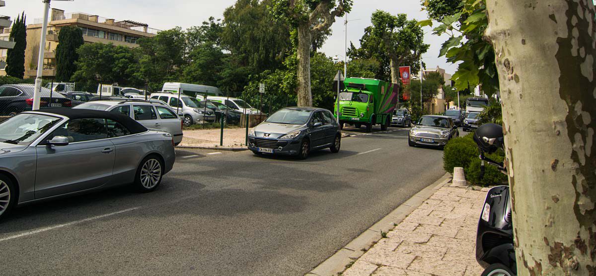 LKW Parken Saint Tropez