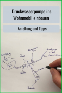 Druckwasserpumpe einbauen Anleitung