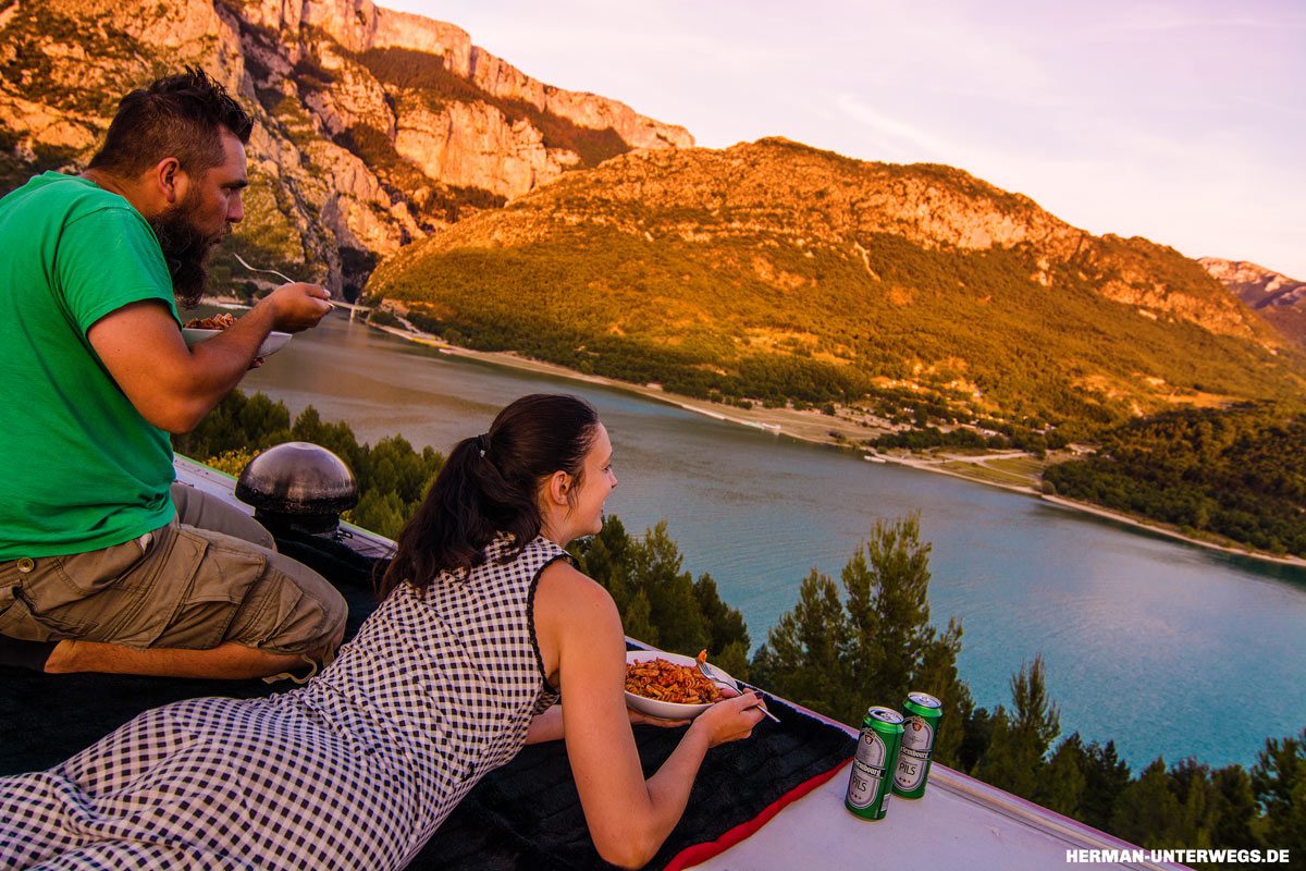 Essen Am Lac De Saint Croix