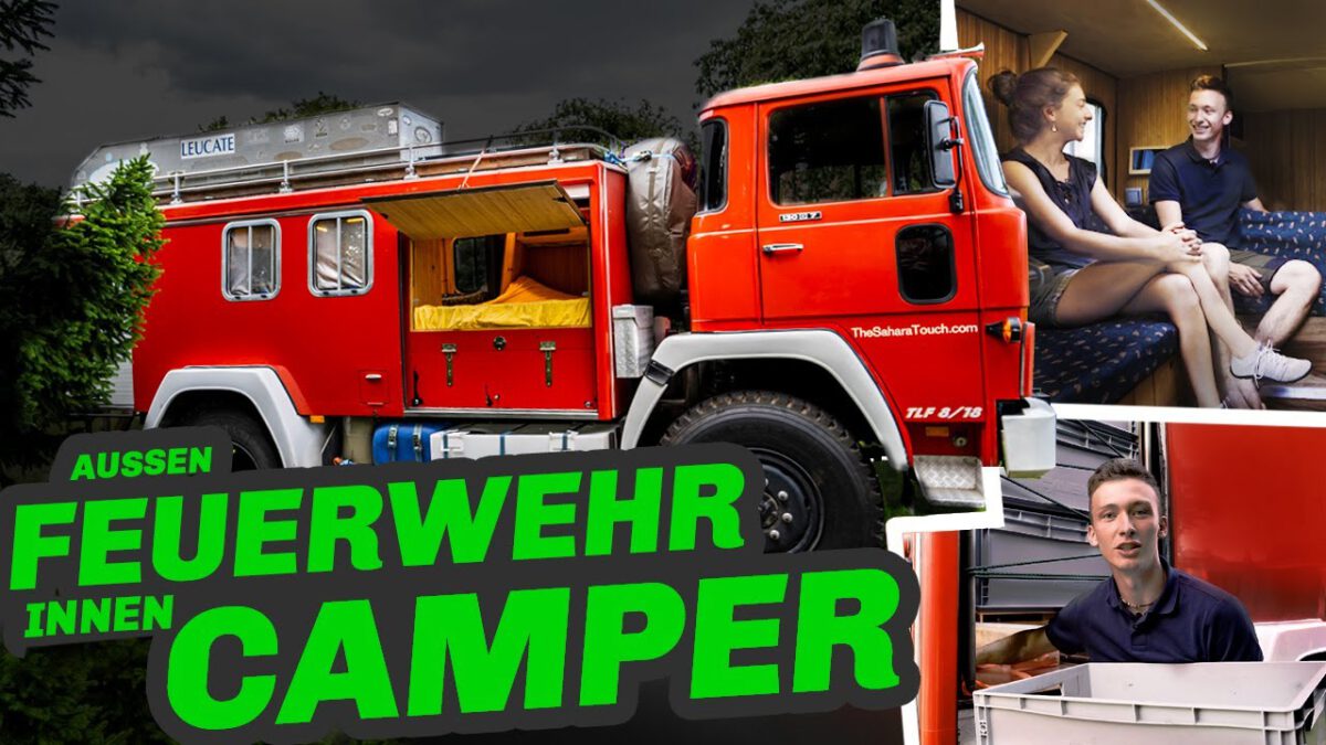 Feuerwehr Camper Roomtour