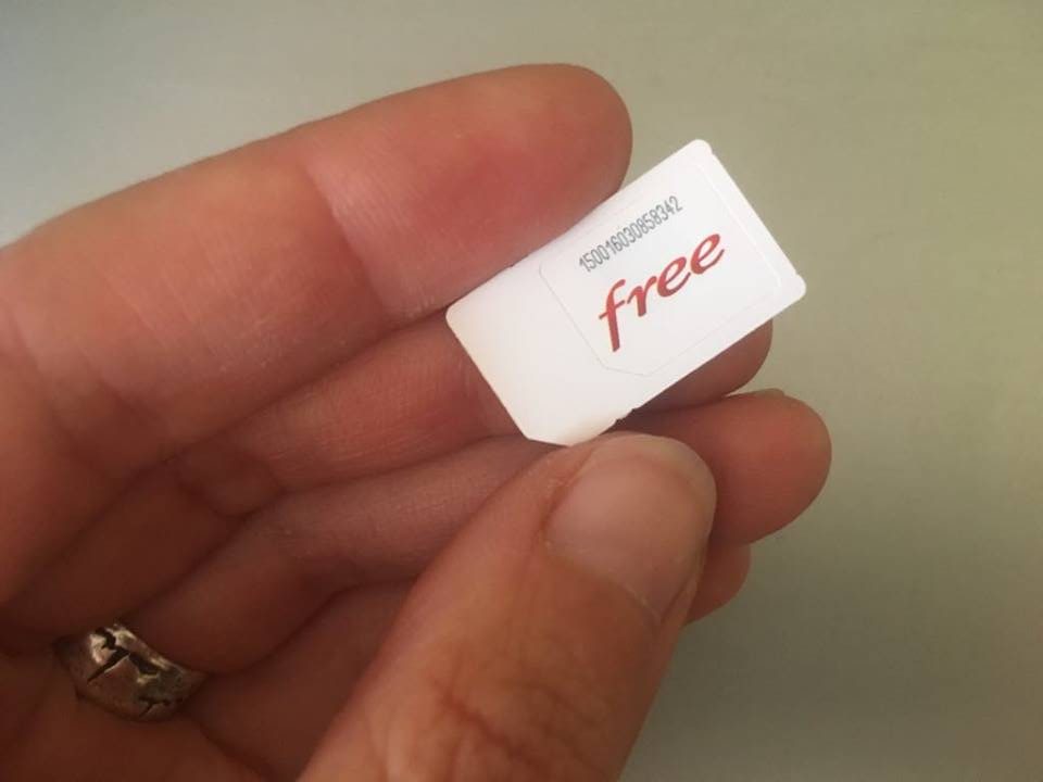 Free SIM Karte Frankreich