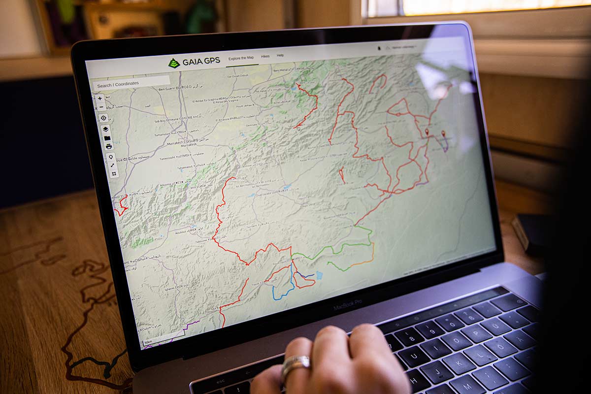 Gaia GPS - Tracks aufzeichnen und anzeigen lassen