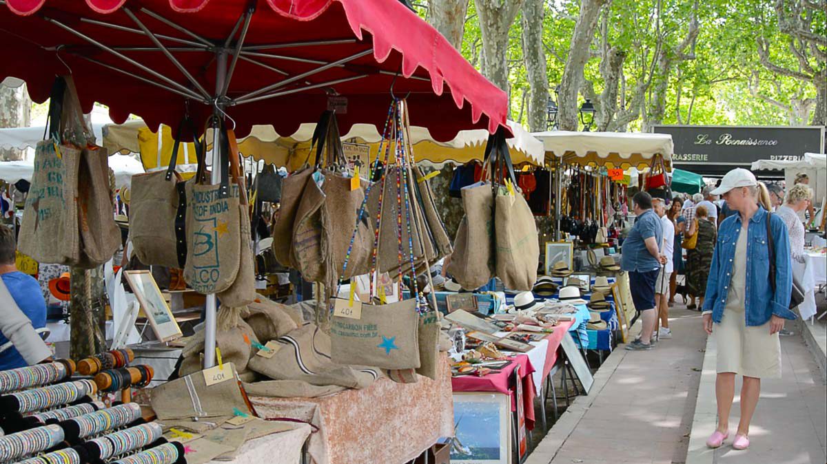 Markt in Saint Tropez