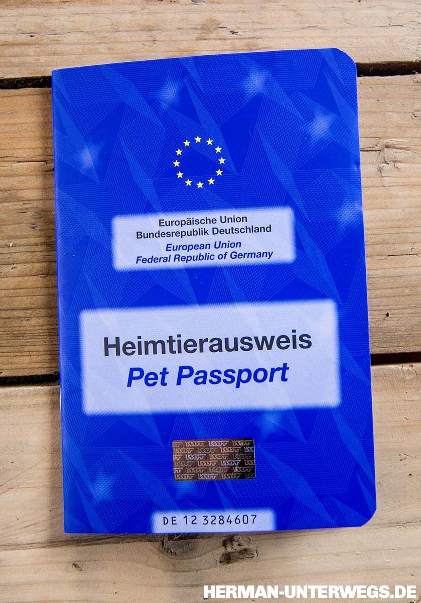 Heimtierausweis, für alle Reisen mit Hund