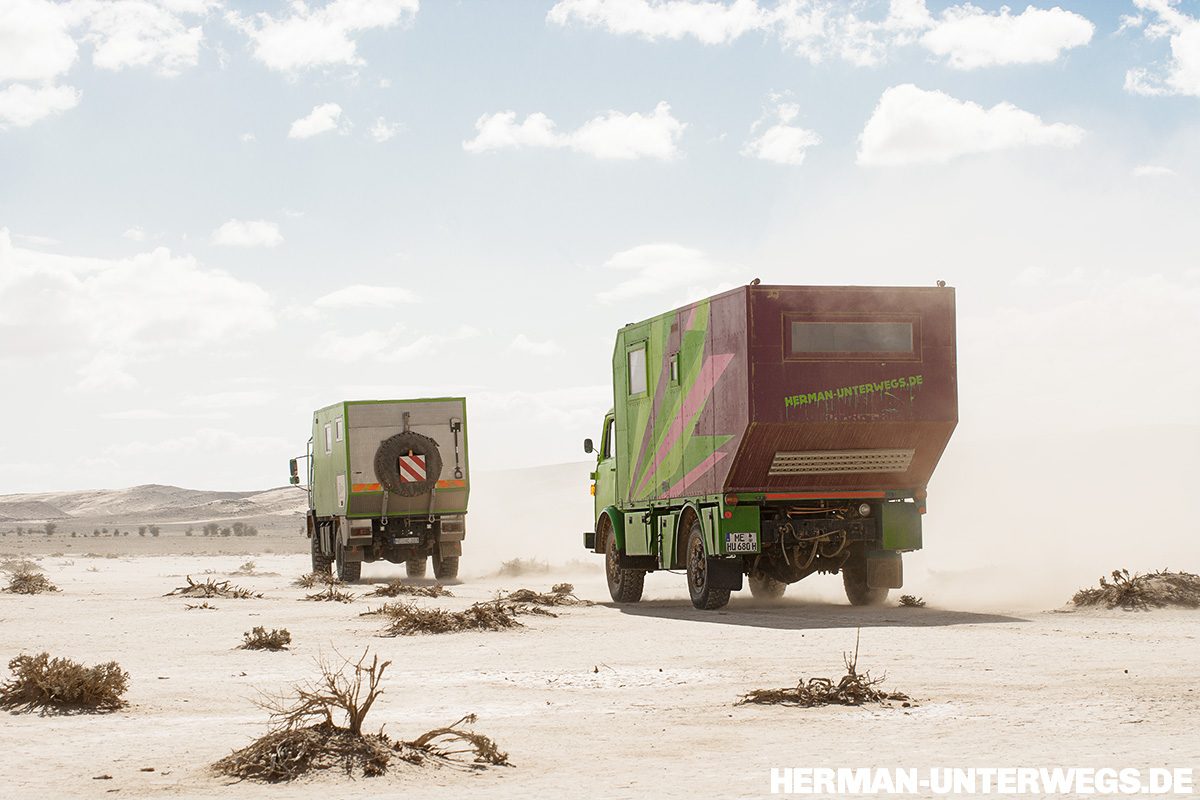 Offroad durch das Oed Rheris unterwegs