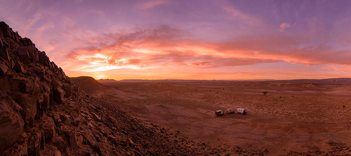 Marokko mit Expeditionsmobilen