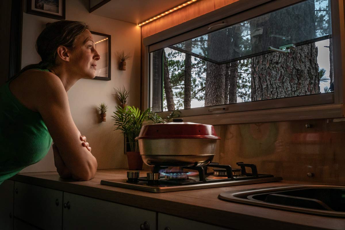 Omnia Campingbackofen im Wohnmobil