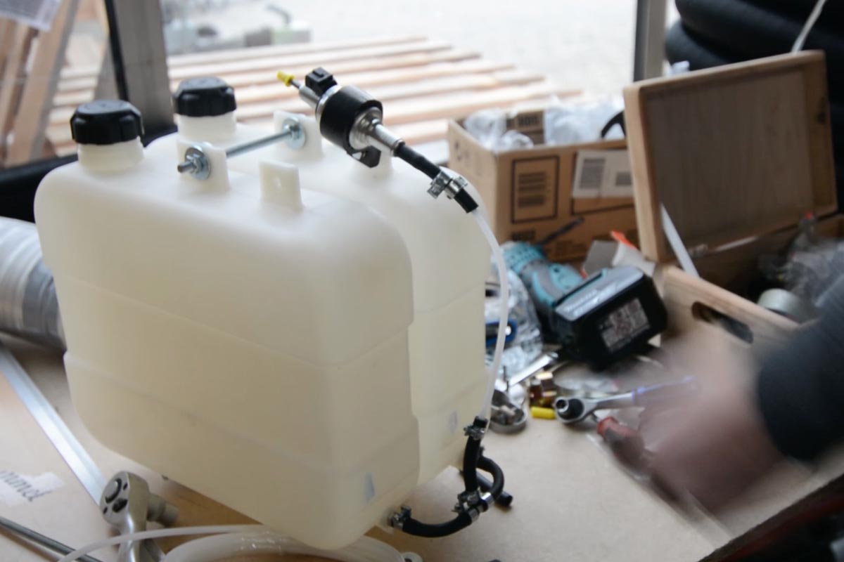 Zusatztanks für Planar Standheizung