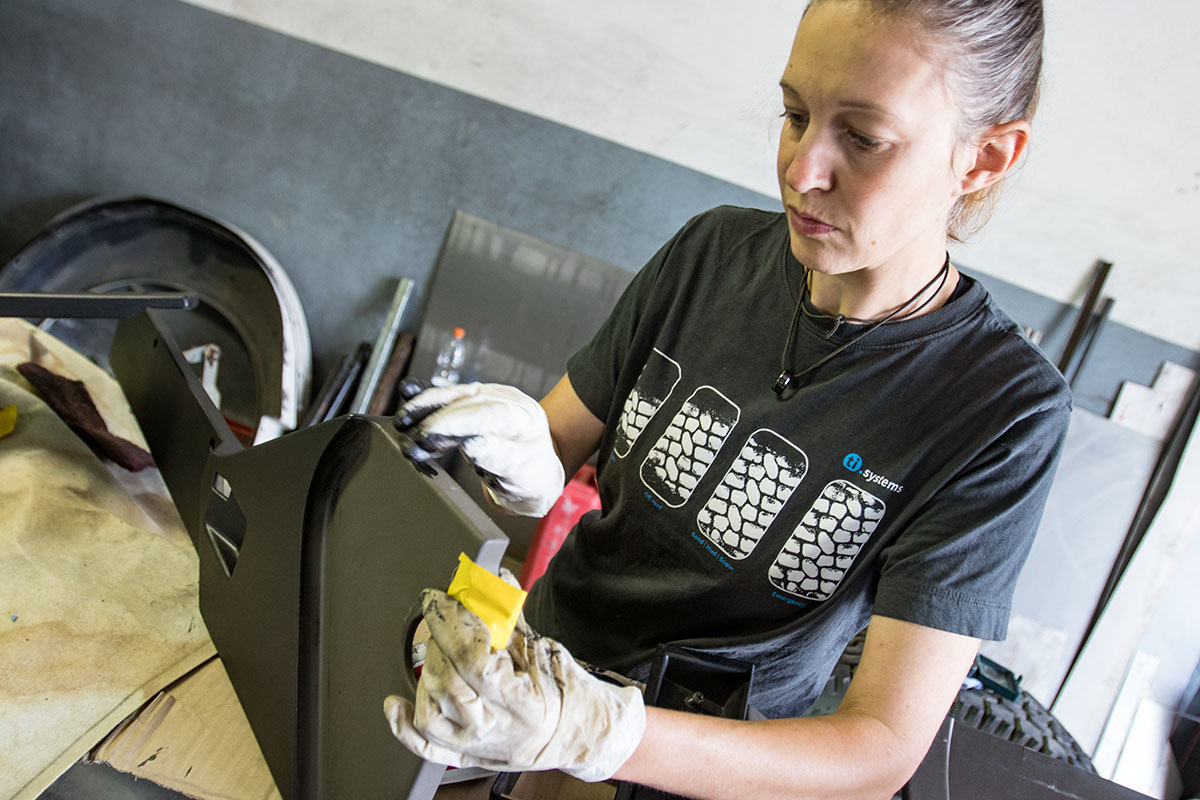 Plast PT Kunststofffärber Anwendung