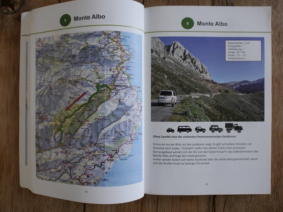 Sardinien Offroad Trackbook
