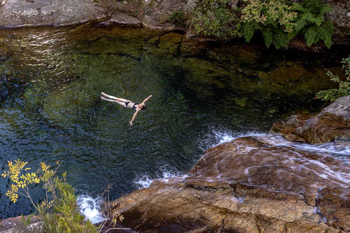 Am Col de Bavella gelegen - Bademöglichkeiten in den Schluchten