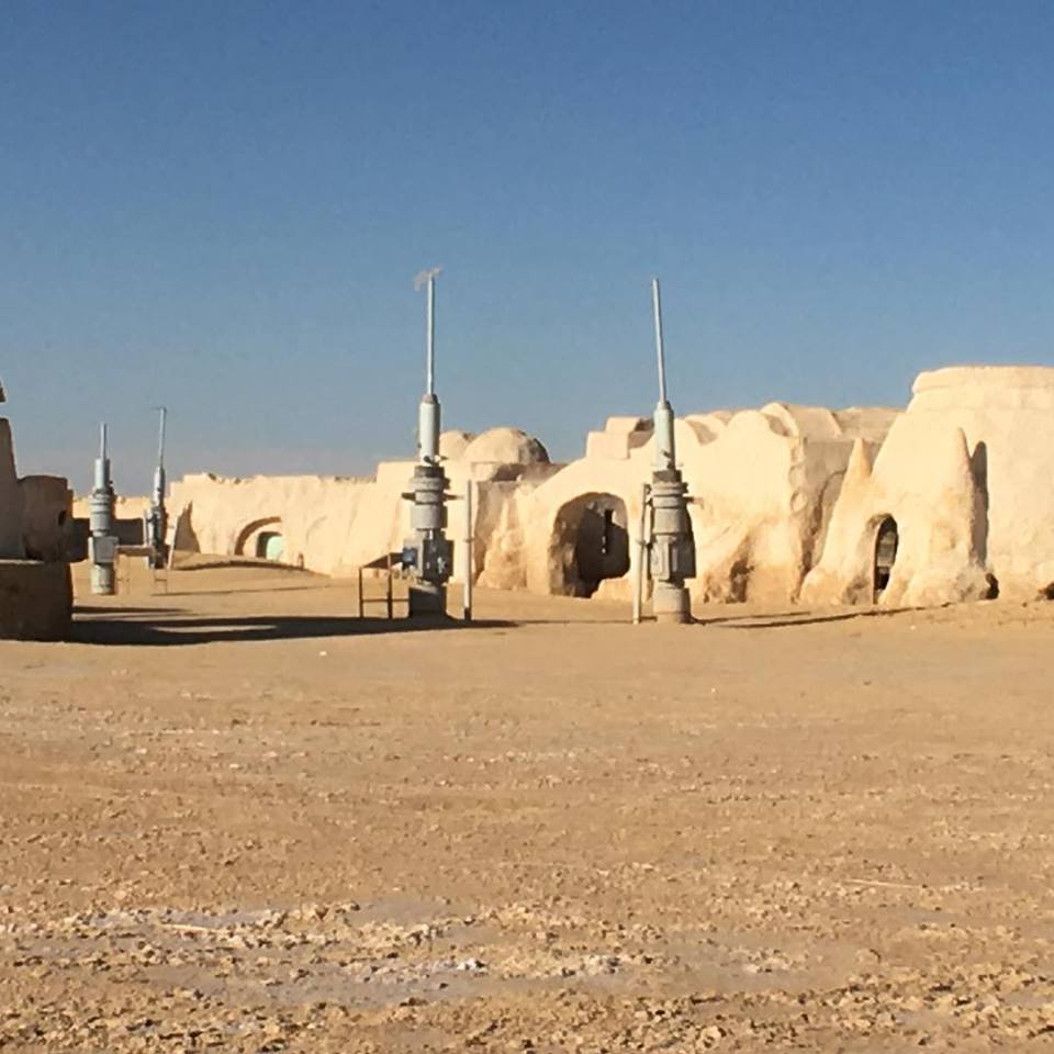 Star Wars Kulissen Mos Espa, Nefta, Tunesien