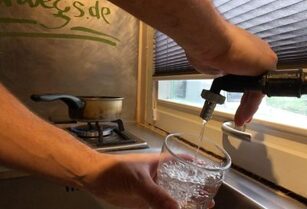 Trinkwasser aus dem Wohnmobil Wasserhahn