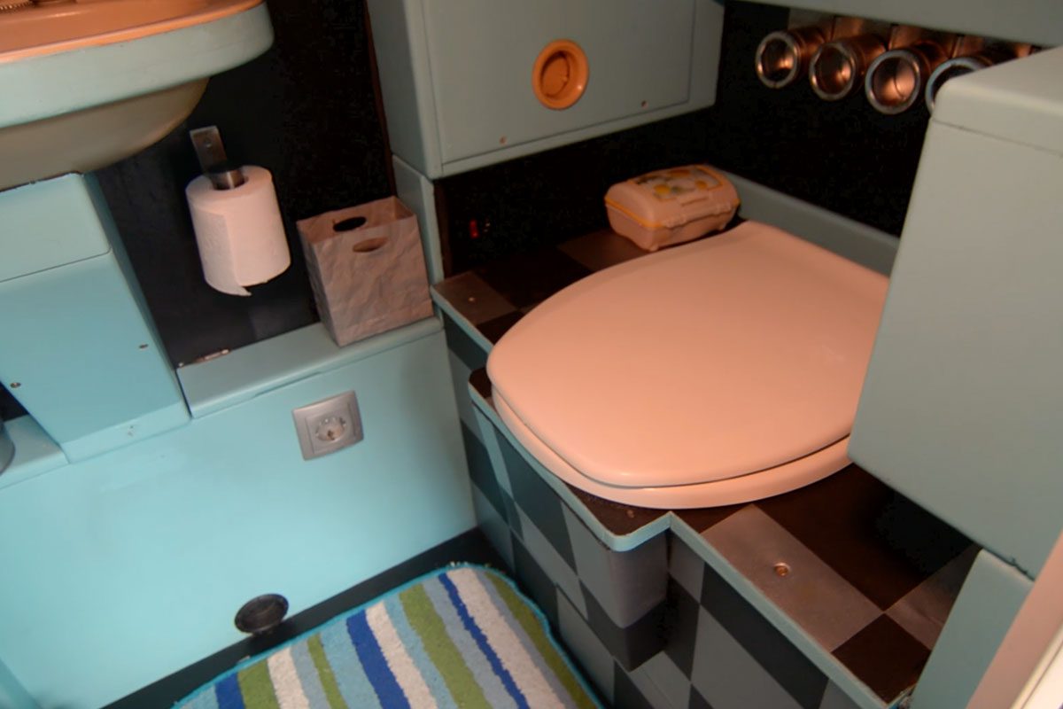 Trockentoilette im Wohnmobil