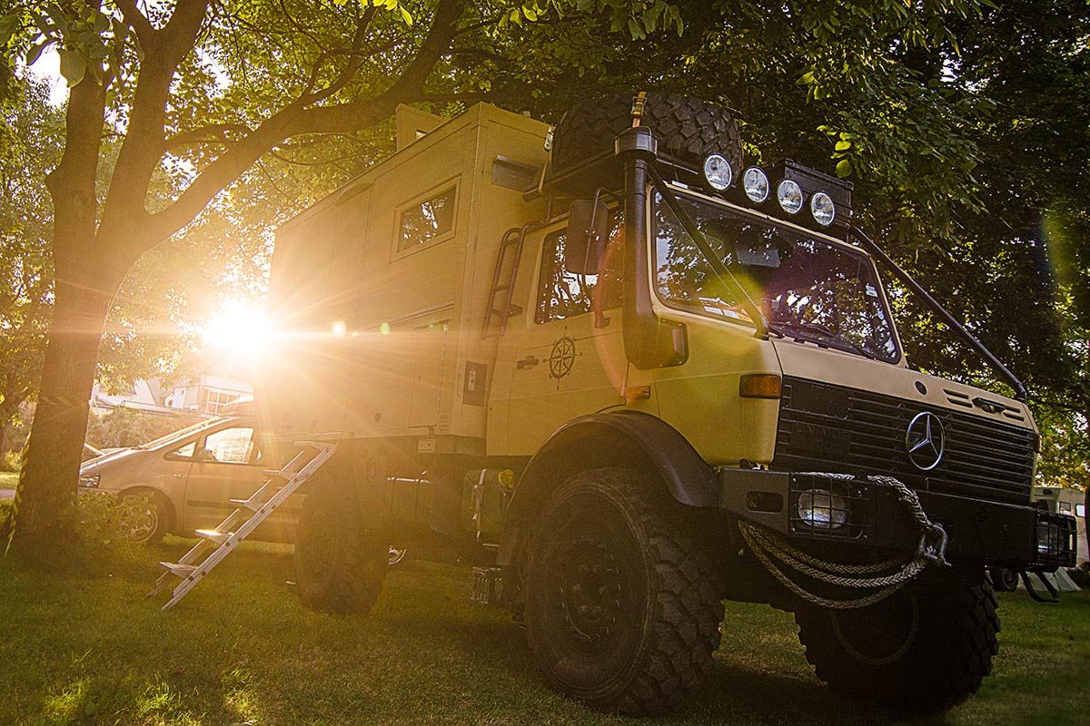 Unimog als Allrad Wohnmobil